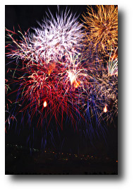 Fireworks photograph