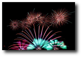 Fireworks photograph