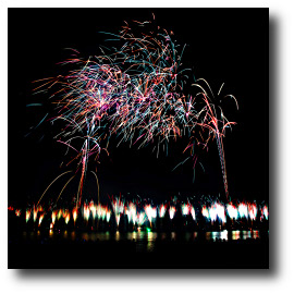 Fireworks photograph