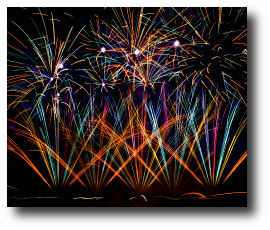 Fireworks photograph