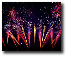 Fireworks photograph