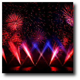 Fireworks photograph