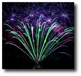 Fireworks photograph