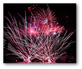 Fireworks photograph