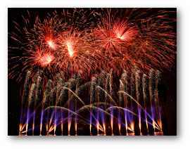 Fireworks photograph