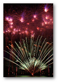 Fireworks photograph