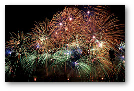 Fireworks photograph