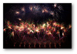 Fireworks photograph