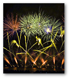 Fireworks photograph