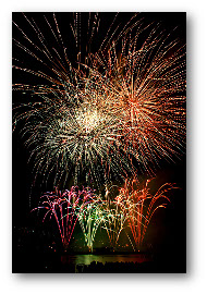 Fireworks photograph