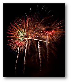 Fireworks photograph