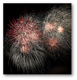 Fireworks photograph